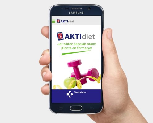 App para mantenerse en forma Aktidiet para Osakidetza