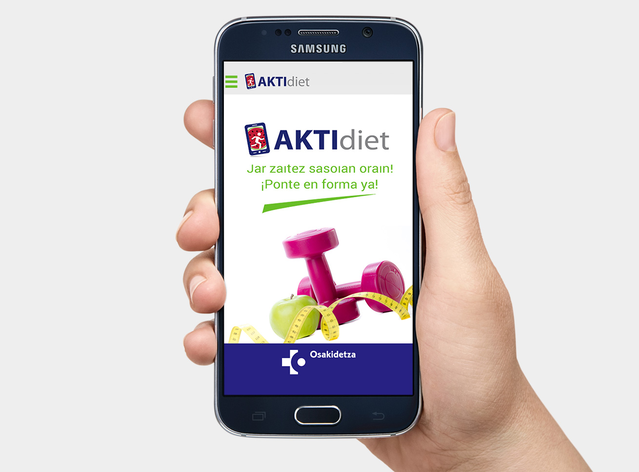 App para mantenerse en forma Aktidiet para Osakidetza