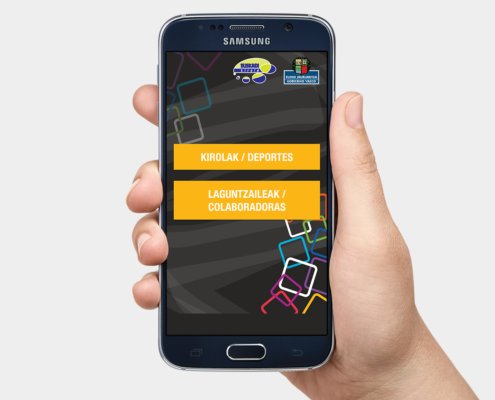 APP para Jokoeskolarrak, Euskadi Kirolak, Ahtlon