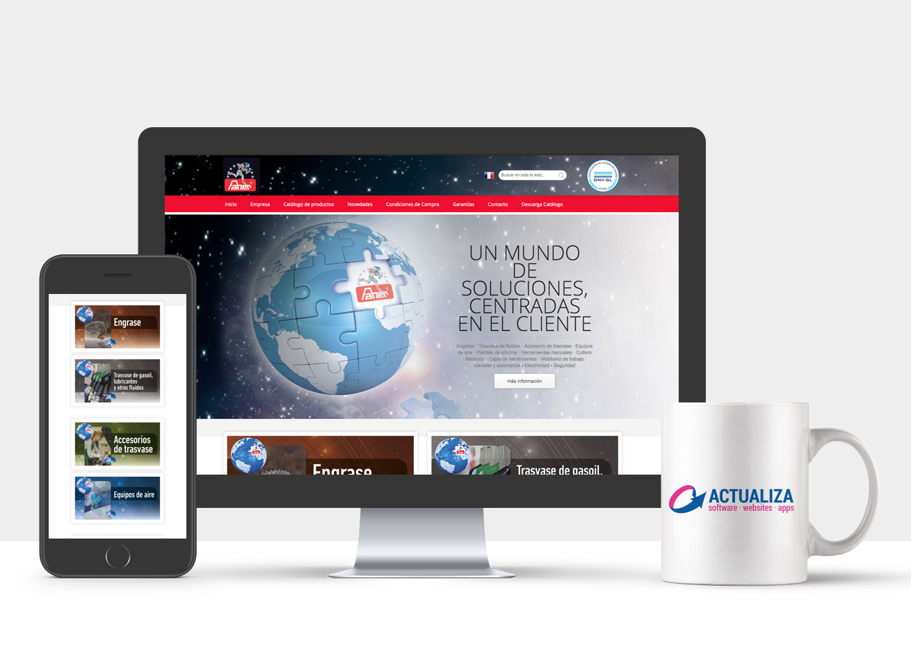 Catálogo Corporativo para Faherma