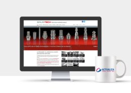 Diseño de Página Web para Sauritech, Precision Micromechanica