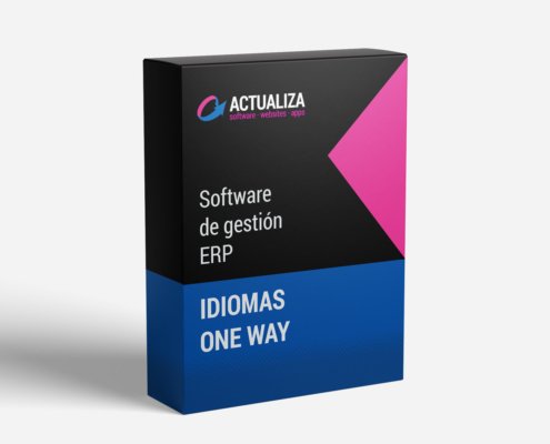 Idiomas One Way, Software de Gestión ERP