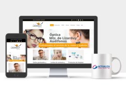 Tienda Online para Optica Lizarduy