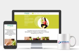 Diseño de Página Web - Angulema servicios médicos
